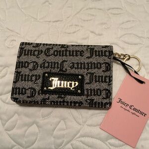 Juicy Couture Gray and Black Wallet